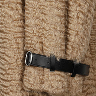 Jil Sander Long Beige Coat