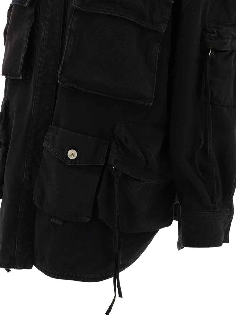 The Attico Fern Cargo Short Jacket
