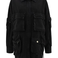 The Attico Fern Cargo Short Jacket