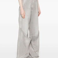The Attico Vintage Grey Long Jeans