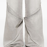 The Attico Vintage Grey Long Jeans