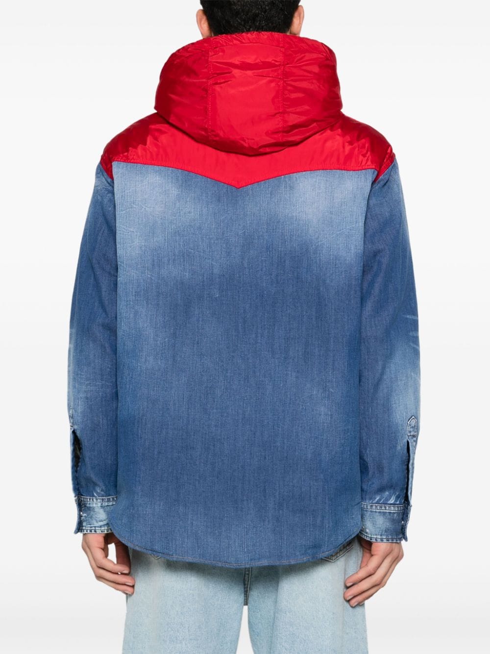 Dsquared2 Denim Hooded Jacket