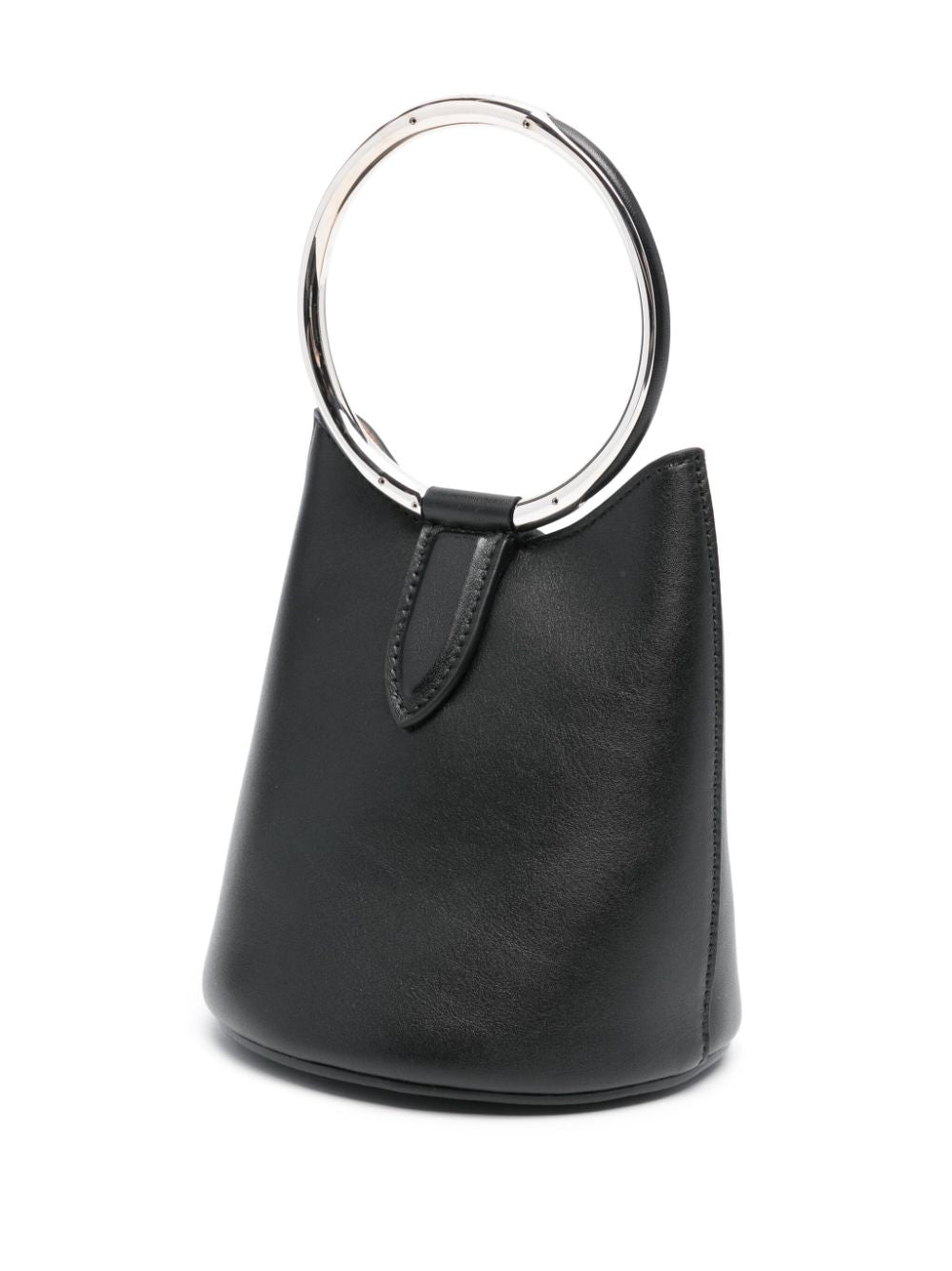 Alaia Black Mini Ring Handbag