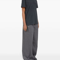 Maison Margiela Embroidered Logo Cotton T-Shirt
