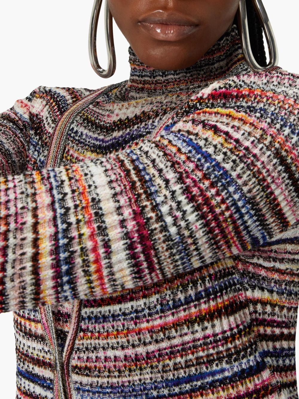 Missoni Wool Blend V-Neck Cardigan