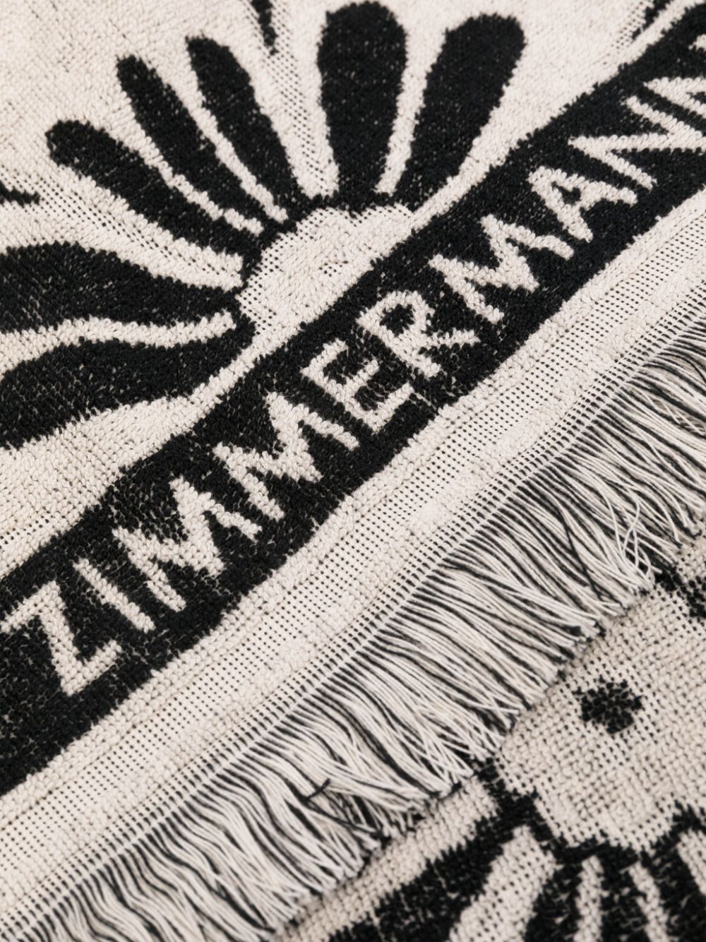 Zimmermann Cotton Jacquard Beach Towel