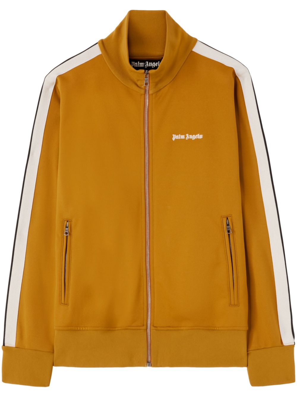 Palm Angels Contrast Band Track Jacket Yellow