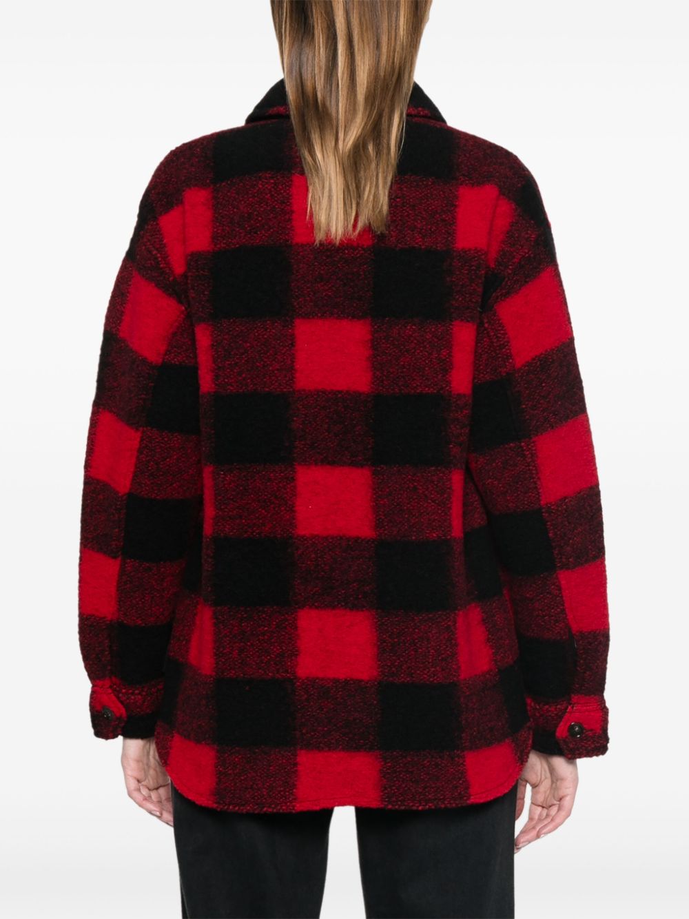 Woolrich Check Fleece Jacket