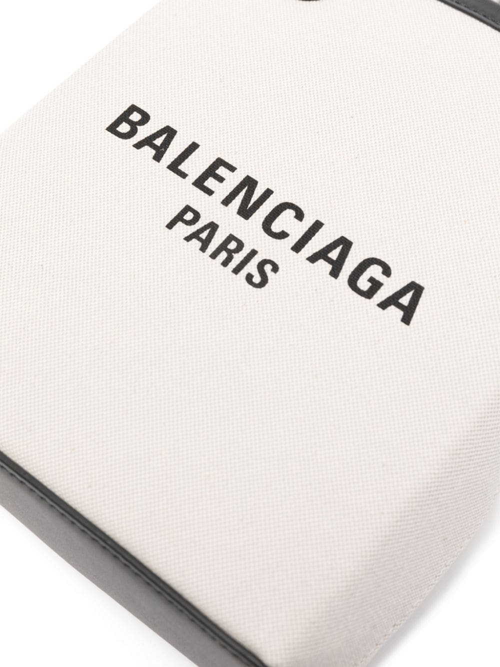 Balenciaga Canvas Phone Crossbody Bag