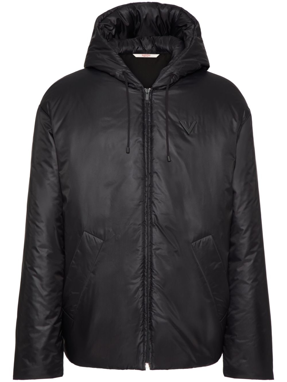 Valentino V Detail Nylon Padded Jacket