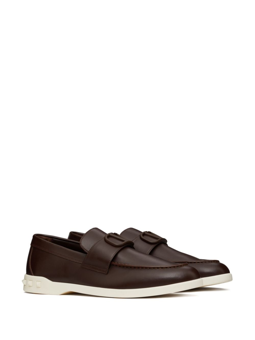 Valentino Garavani VLogo Leather Loafers