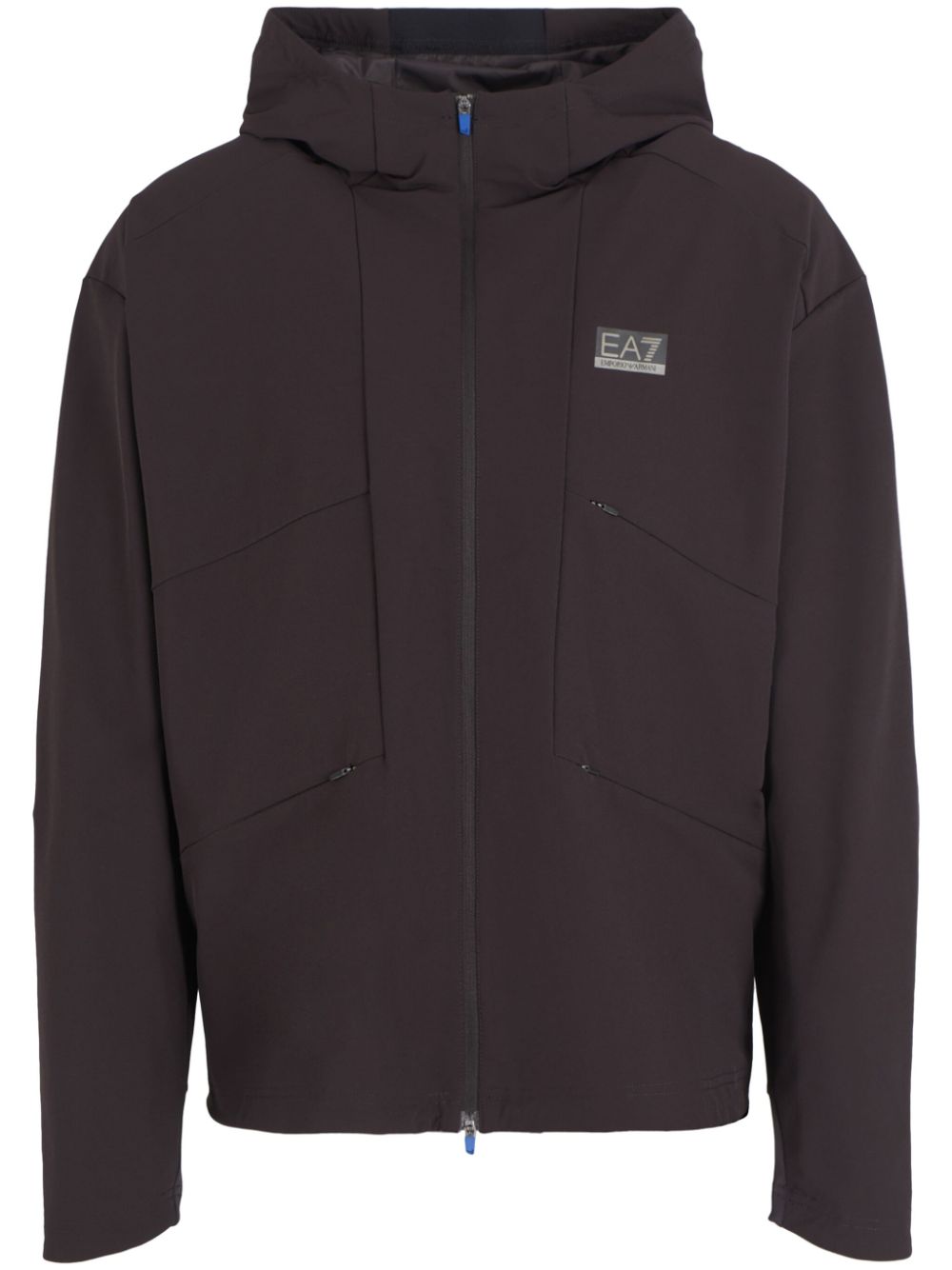 EA7 Full Zip Sweatshirt Black