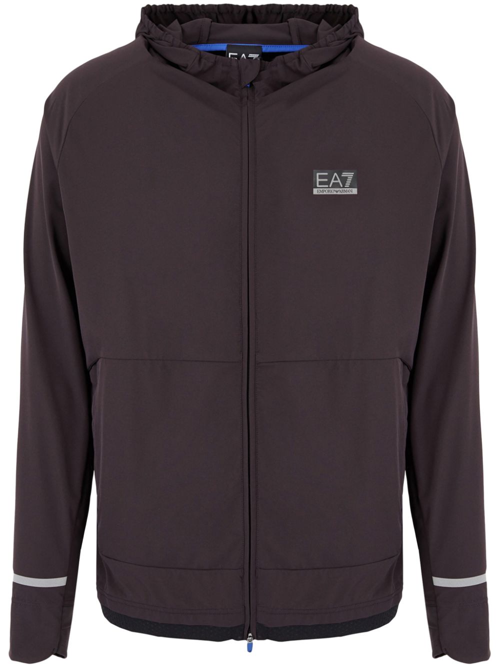 EA7 Hooded Jacket Black