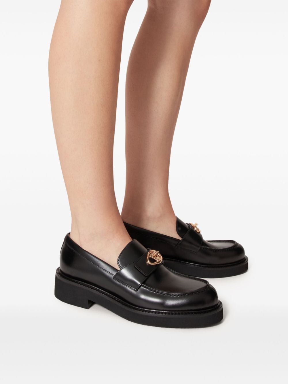 Valentino Garavani VLogo Locker Loafers