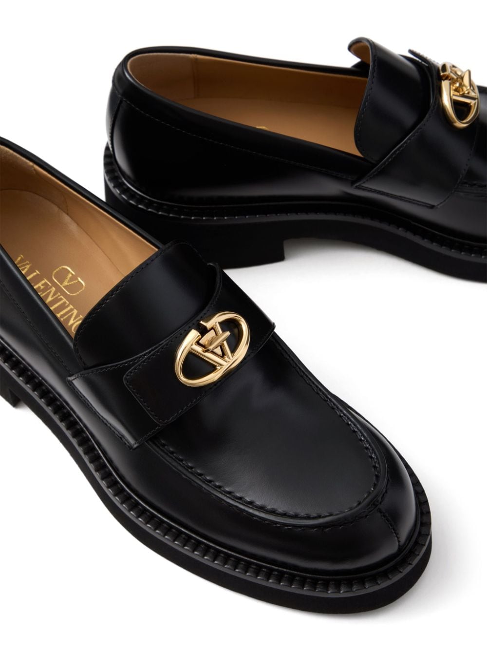 Valentino Garavani VLogo Locker Loafers