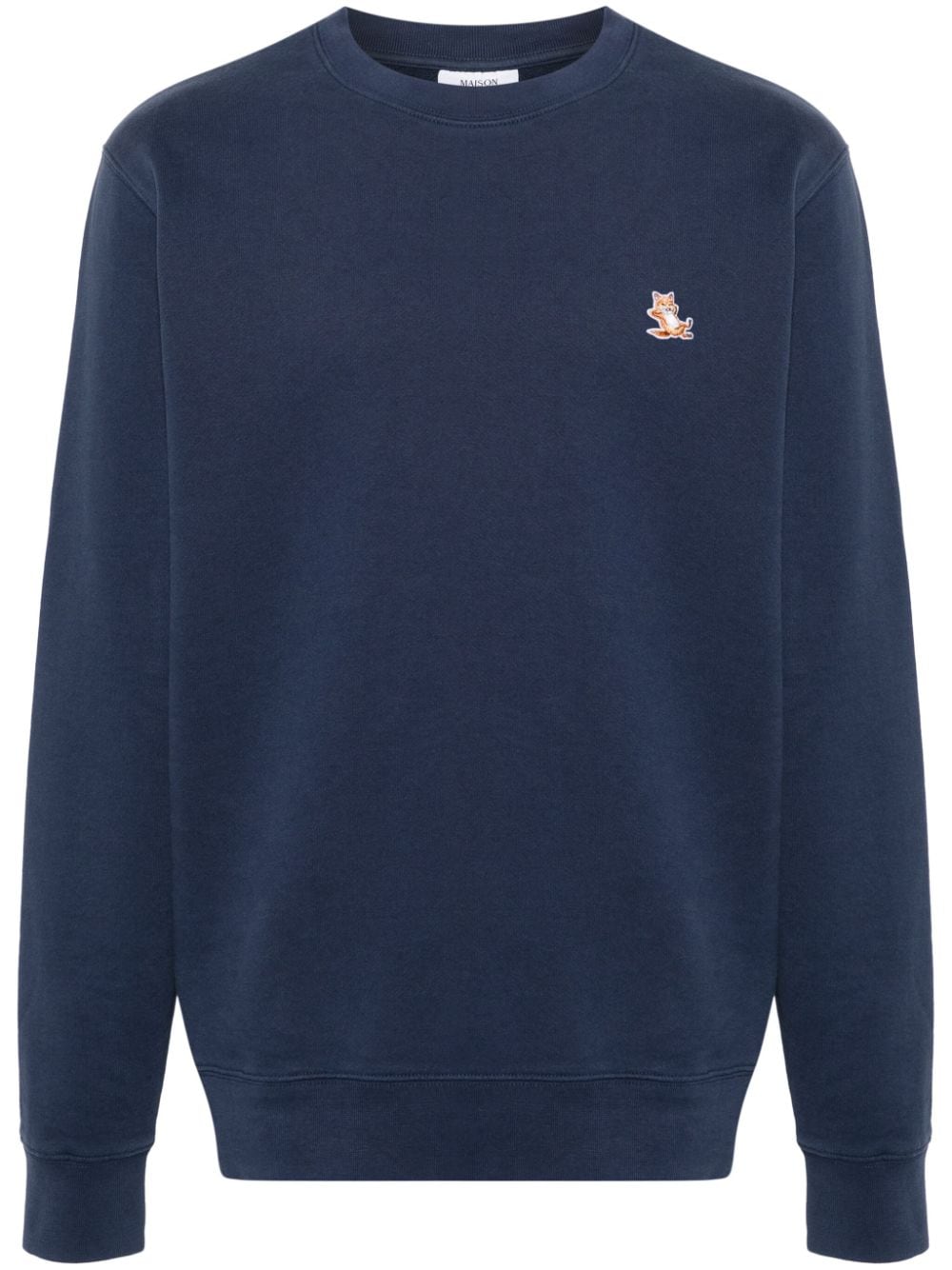 MAISON KITSUNE' Chillax Fox Sweatshirt In Blue