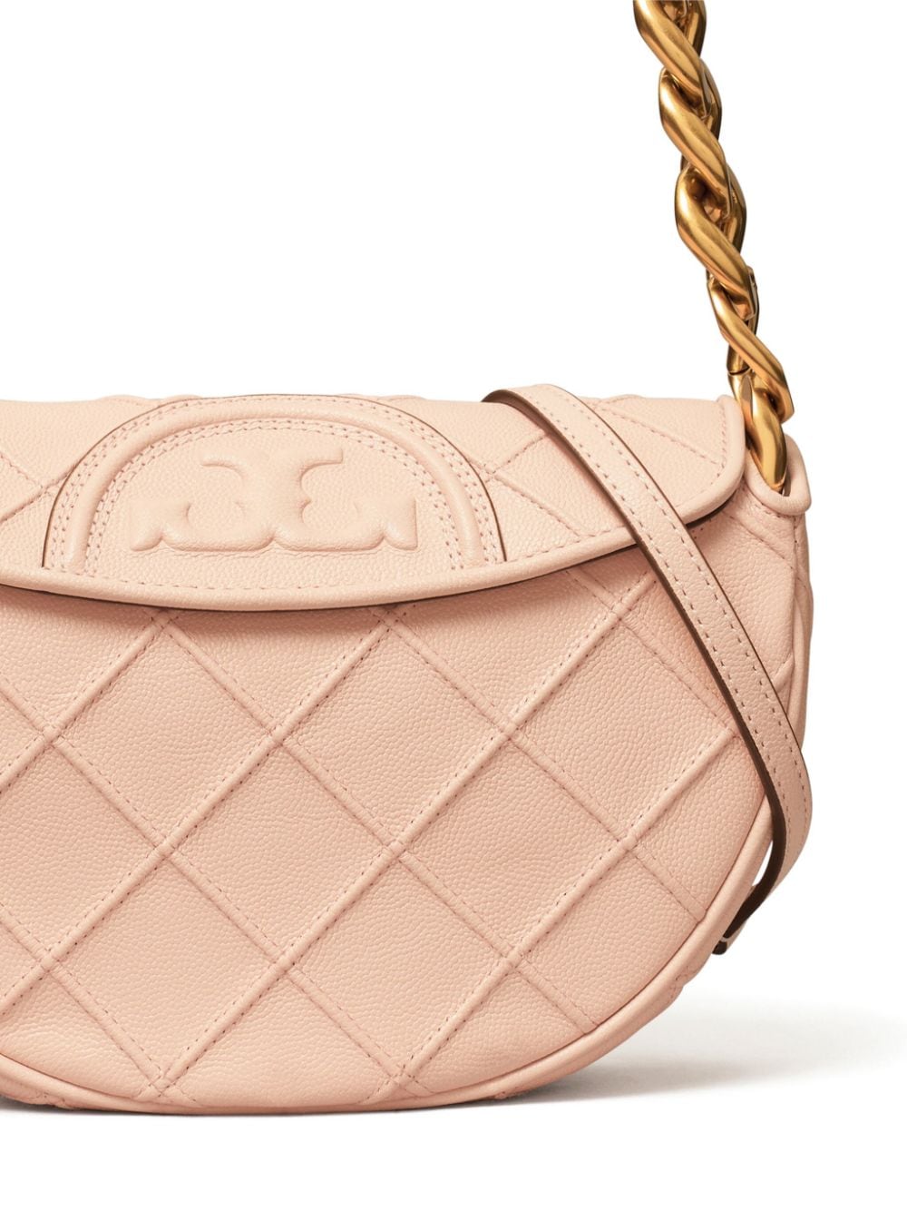 Tory Burch Mini Fleming Soft Crescent bag