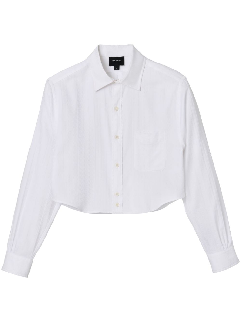 Marc Jacobs Monogram Jacquard Shirt In White