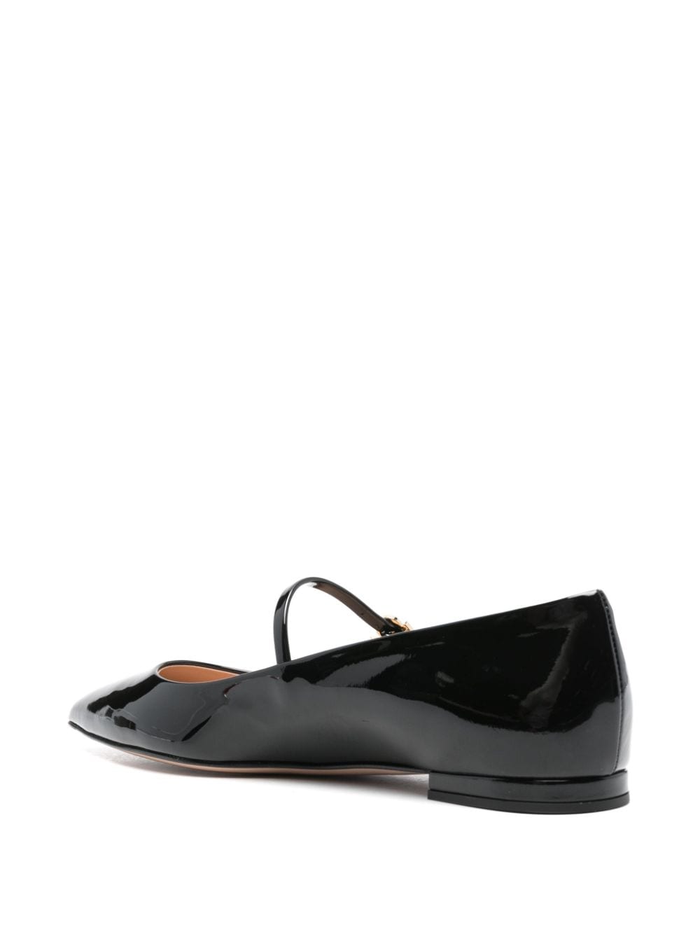 Gianvito Rossi Ribbon Jane Ballet Flats