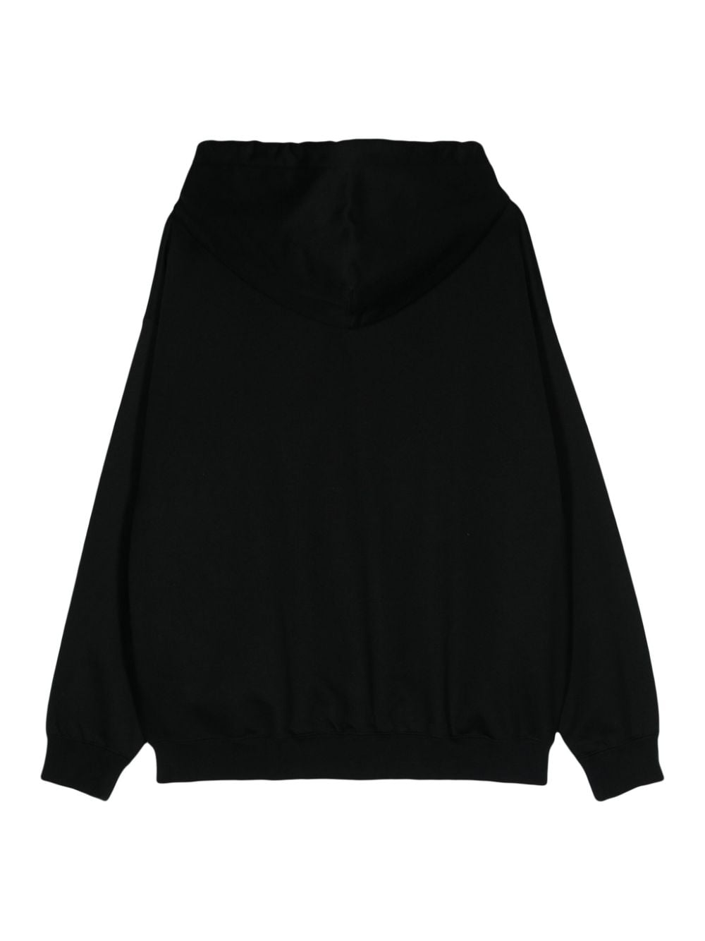 Y-3 Logo Print Full Zip Hooded Sweatshirt