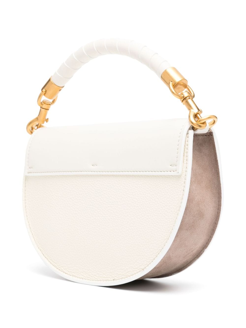 Chloè Bags Marcie Chain Flap Bag White