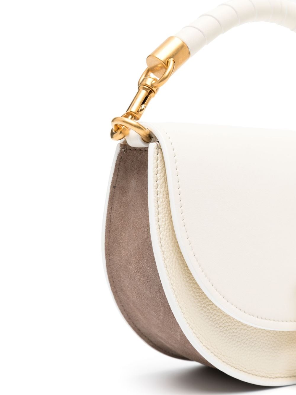 Chloè Bags Marcie Chain Flap Bag White