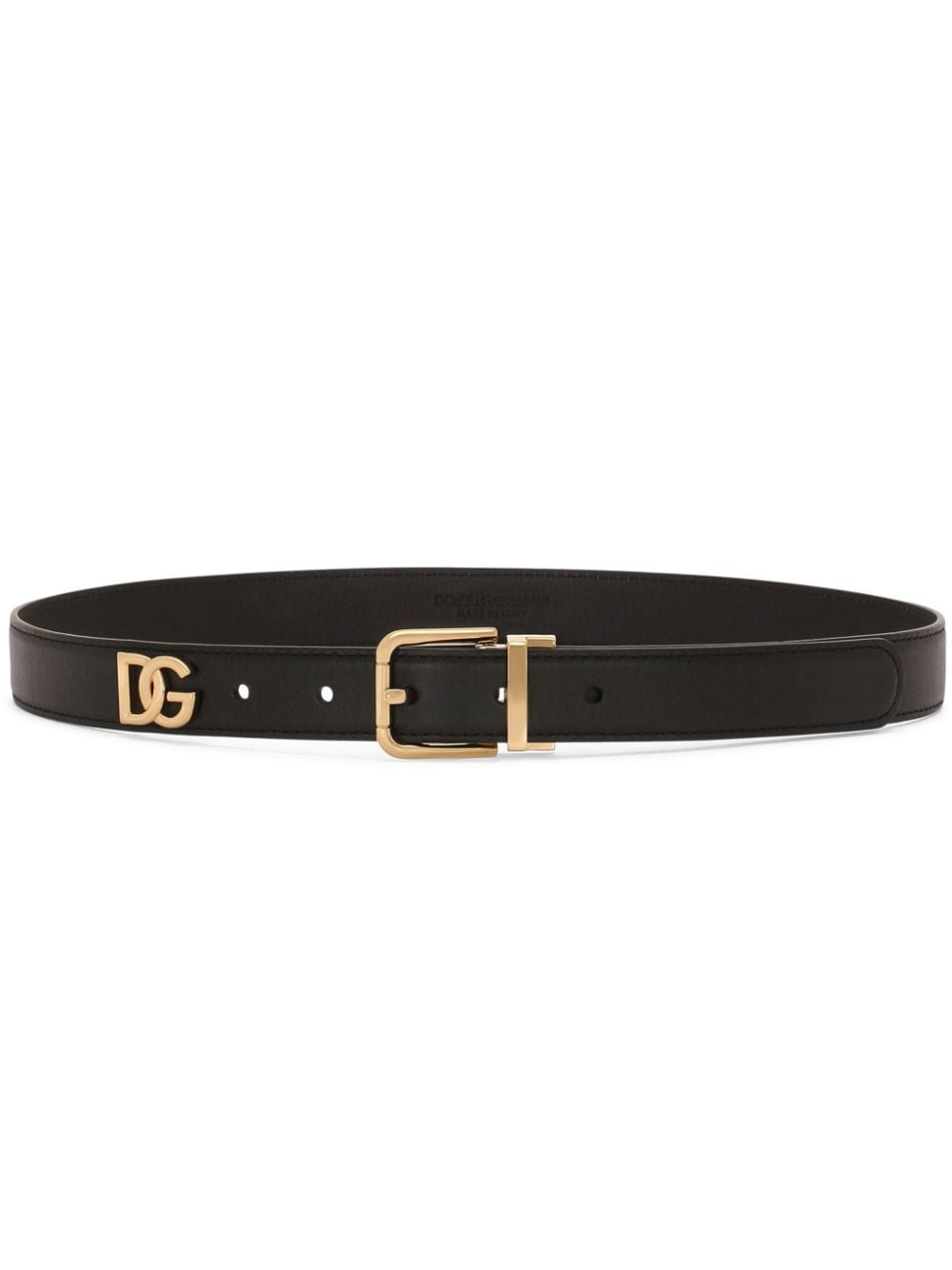 Dolce & Gabbana DG Leather Belt