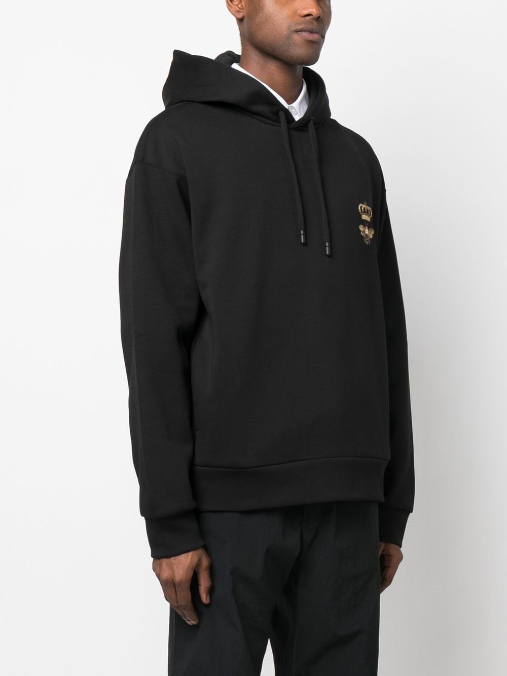 Dolce & Gabbana Classic Embroidered Logo Hoodie