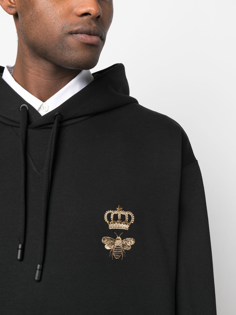 Dolce & Gabbana Classic Embroidered Logo Hoodie