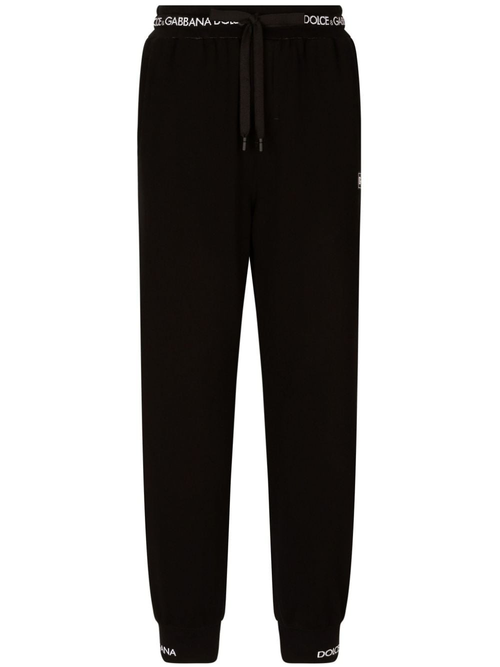 Dolce & Gabbana Logo Band Cotton Joggers