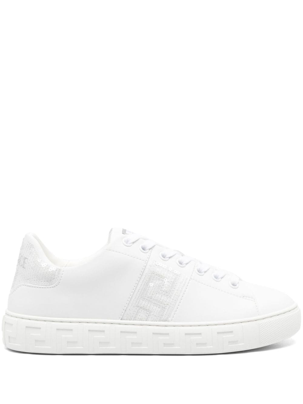 Versace Sequin Greca Sneakers