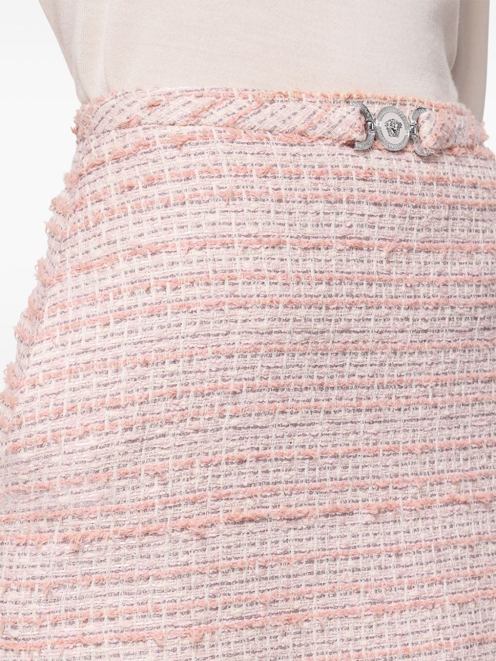 Versace Tweed Mini Skirt