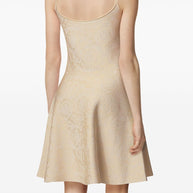 Versace Barocco Knit Mini Dress
