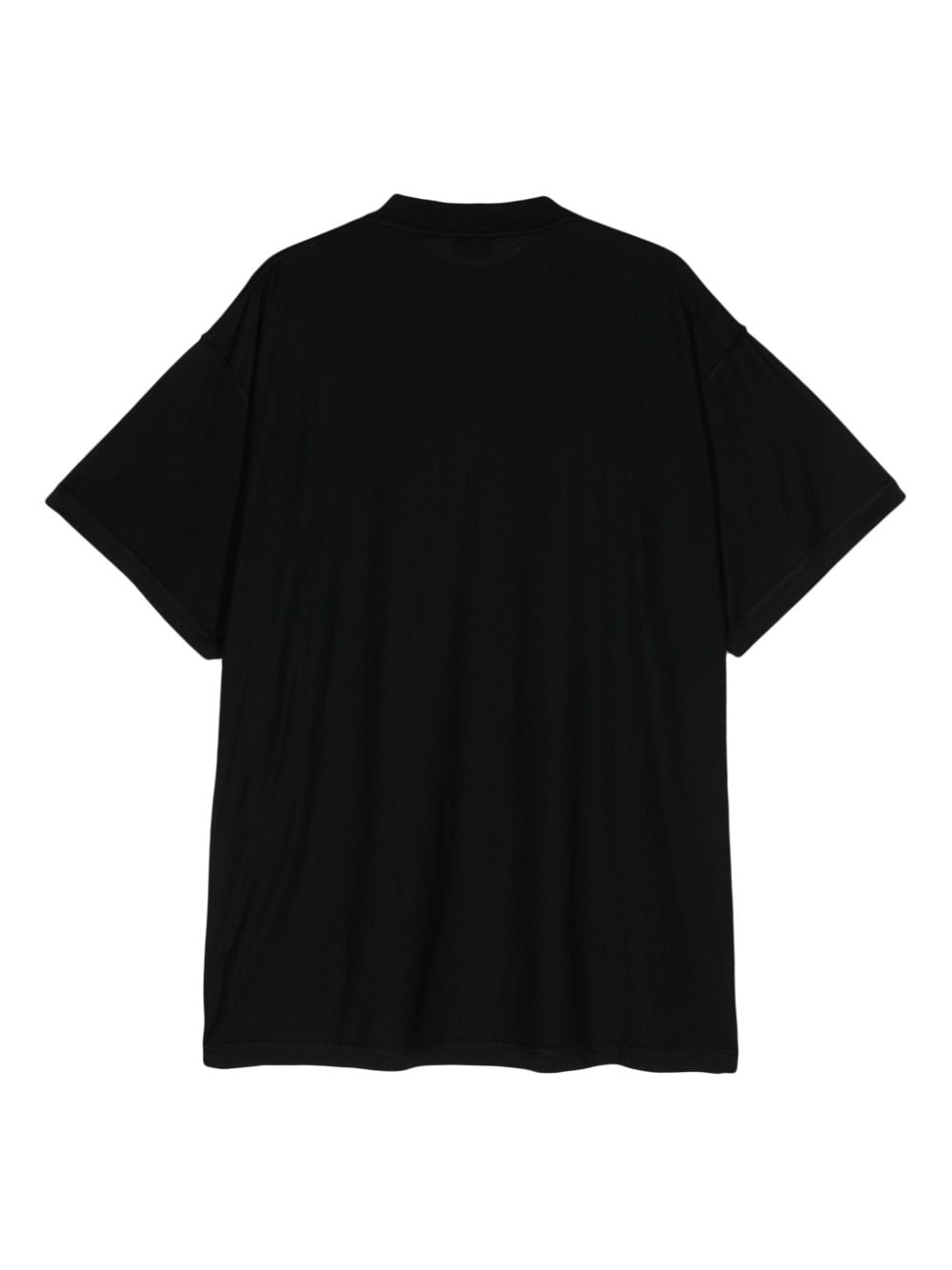 Balenciaga Cotton Jersey T-Shirt Black