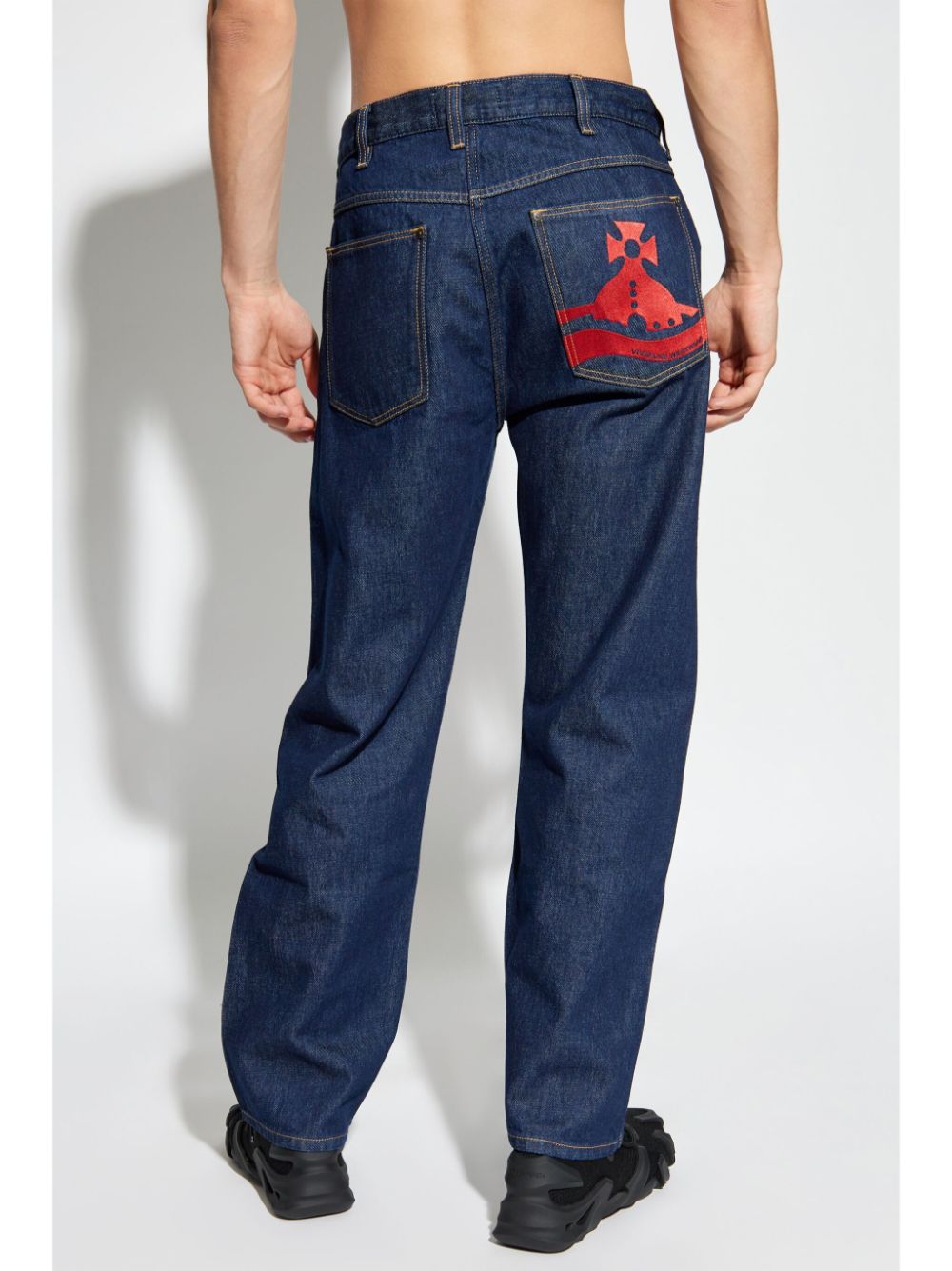 Vivienne Westwood Logo Print Jeans