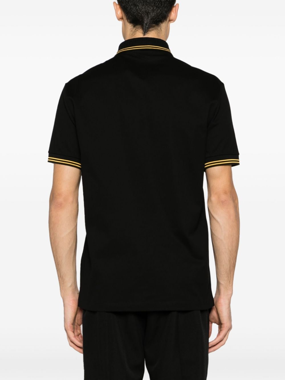 Versace Embroidered Medusa Polo Shirt