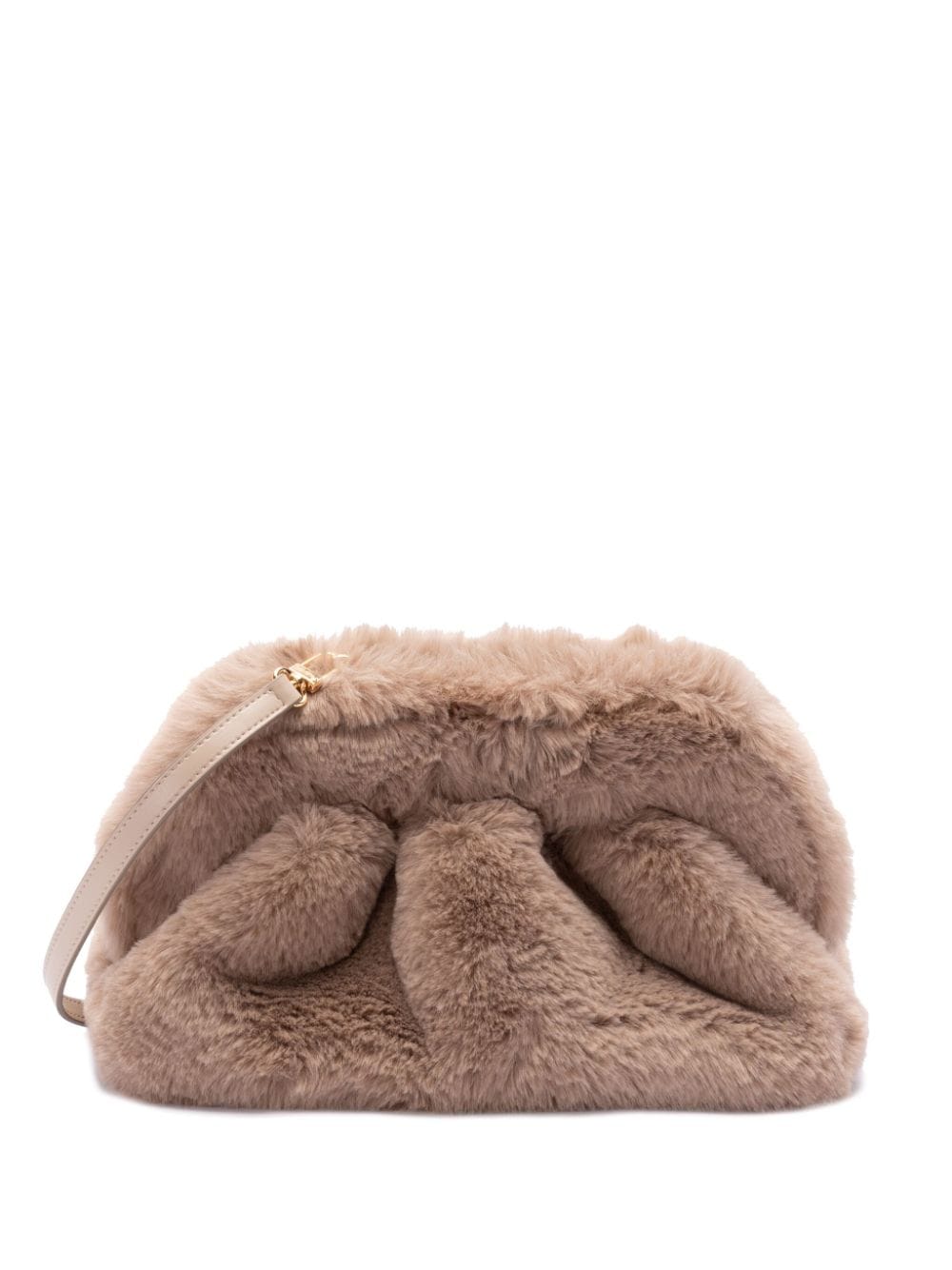 THEMOIRE' Tia Faux Fur Clutch