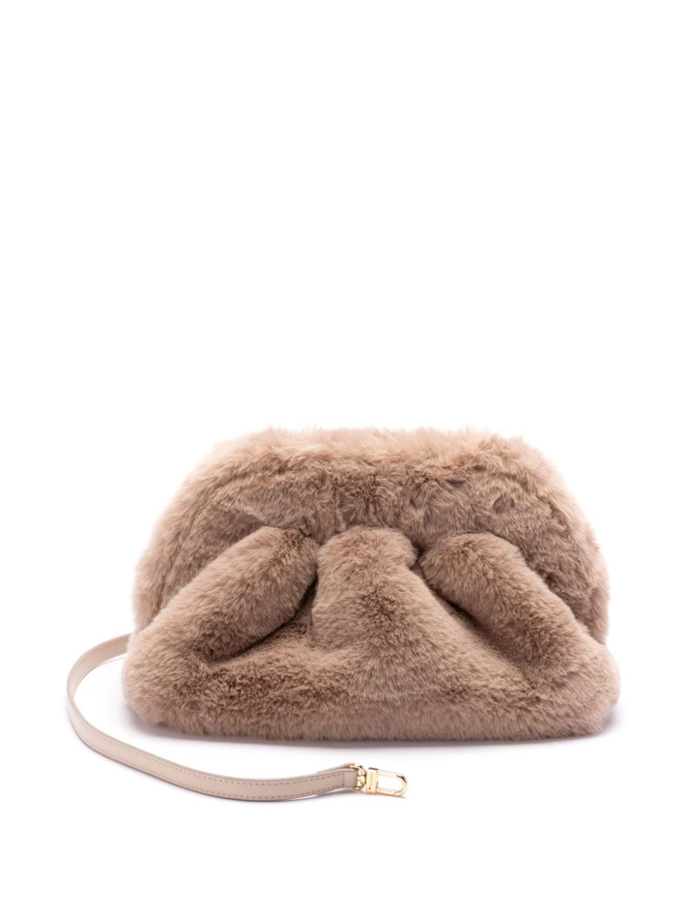 THEMOIRE' Tia Faux Fur Clutch