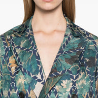 Pierre Louis Mascia Silk Jacket In Beige