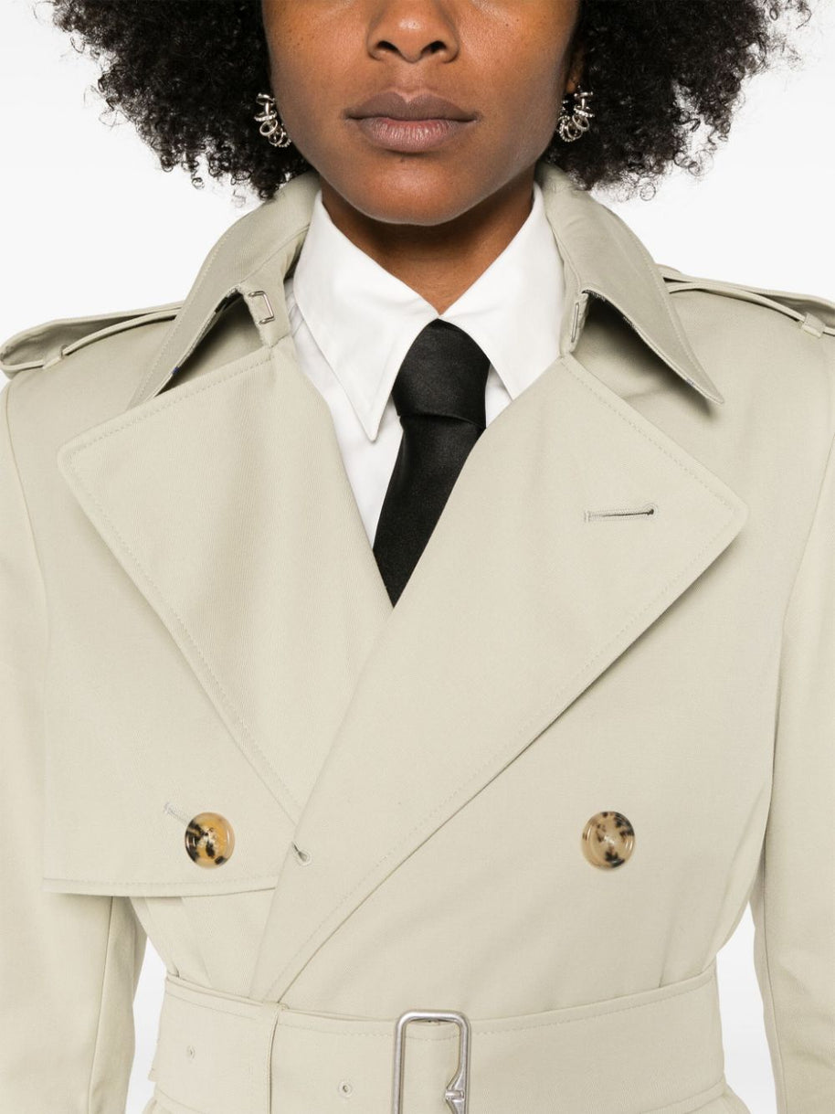 Burberry Gabardine Weave Trench Coat