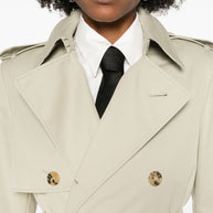 Burberry Gabardine Weave Trench Coat