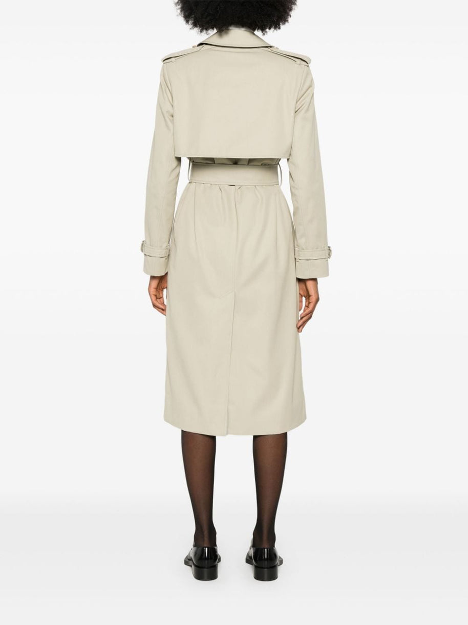 Burberry Gabardine Weave Trench Coat