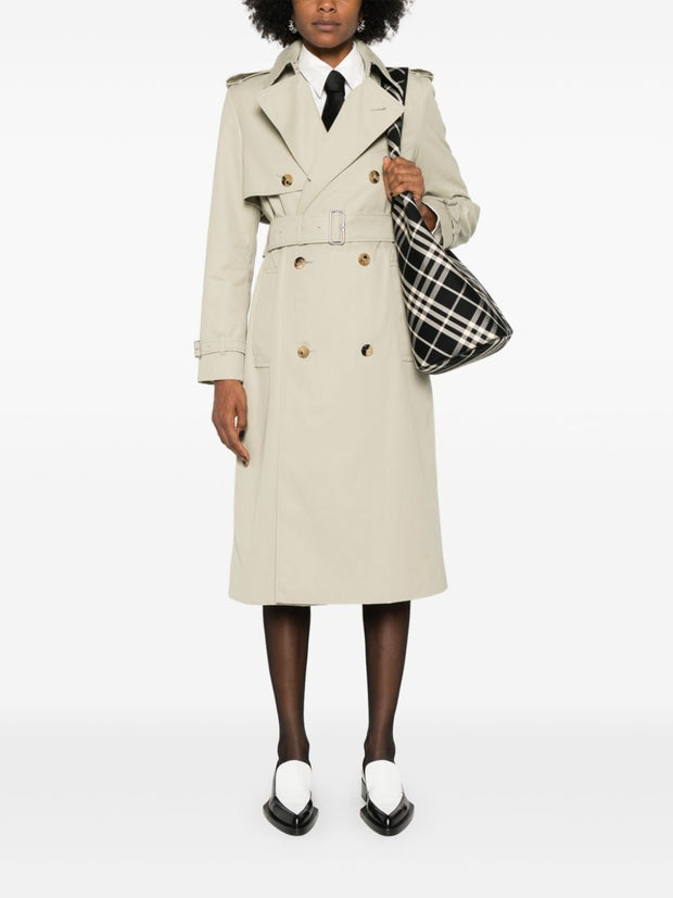 Burberry Gabardine Weave Trench Coat