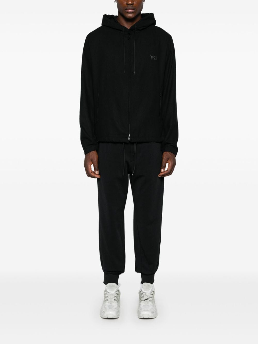 Y-3 Full Zip Hooded Sweatshirt