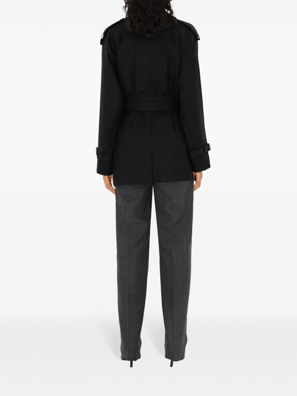 Burberry Gabardine Trench Jacket