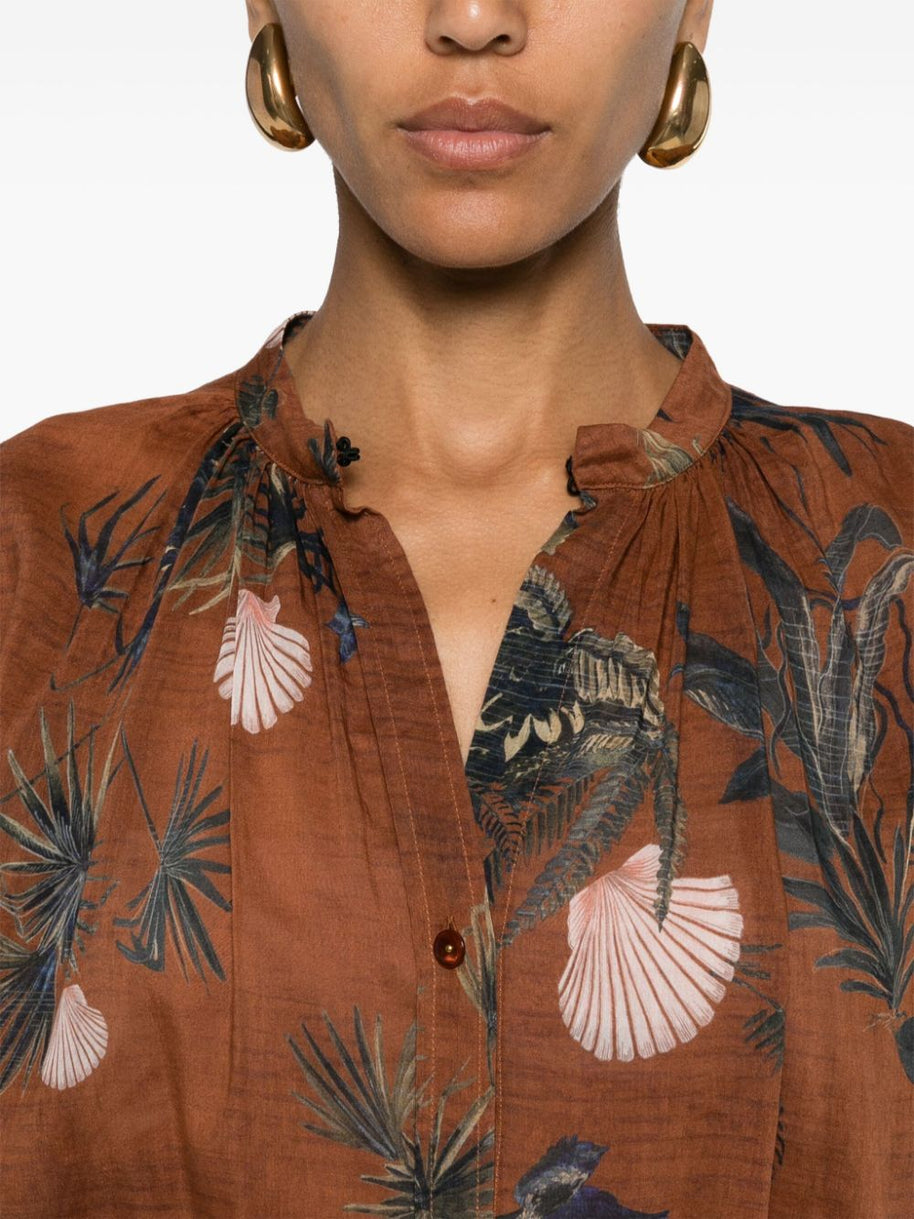 Forte Forte Semi Sheer Silk Blend Shirt