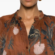 Forte Forte Semi Sheer Silk Blend Shirt