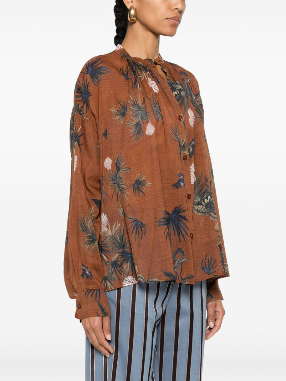 Forte Forte Semi Sheer Silk Blend Shirt