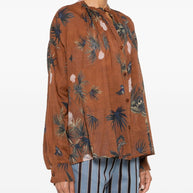 Forte Forte Semi Sheer Silk Blend Shirt