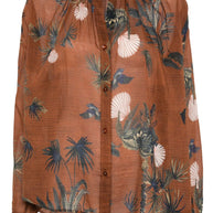 Forte Forte Semi Sheer Silk Blend Shirt